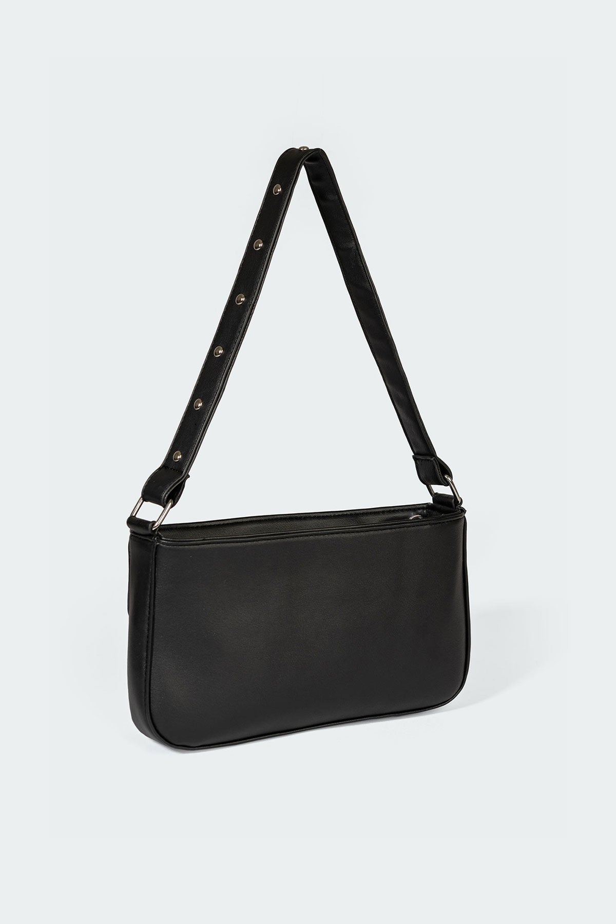 Perfect Fit Faux Leather Shoulder Bag