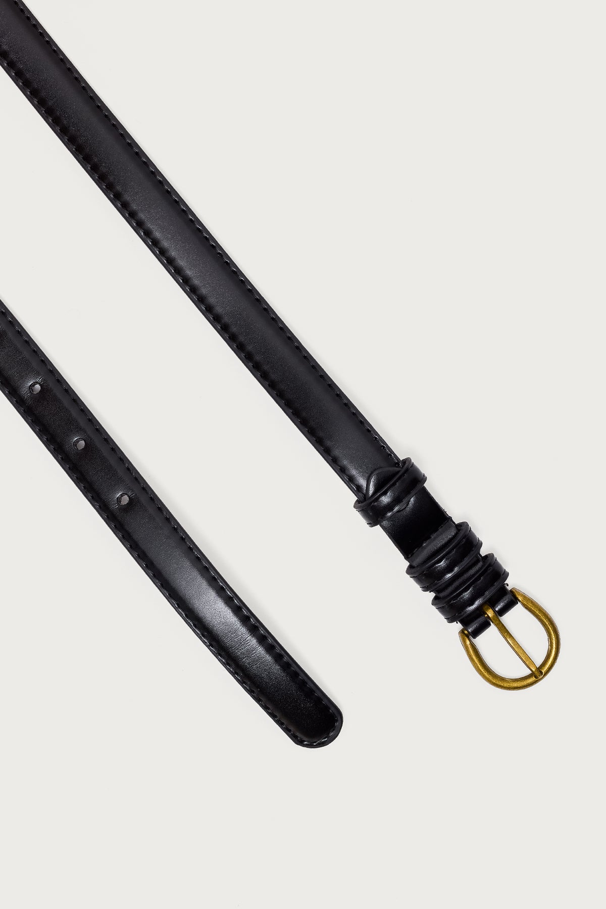 Goldey Faux Leather Belt – edikted