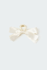 Satin Bow Hair Clip