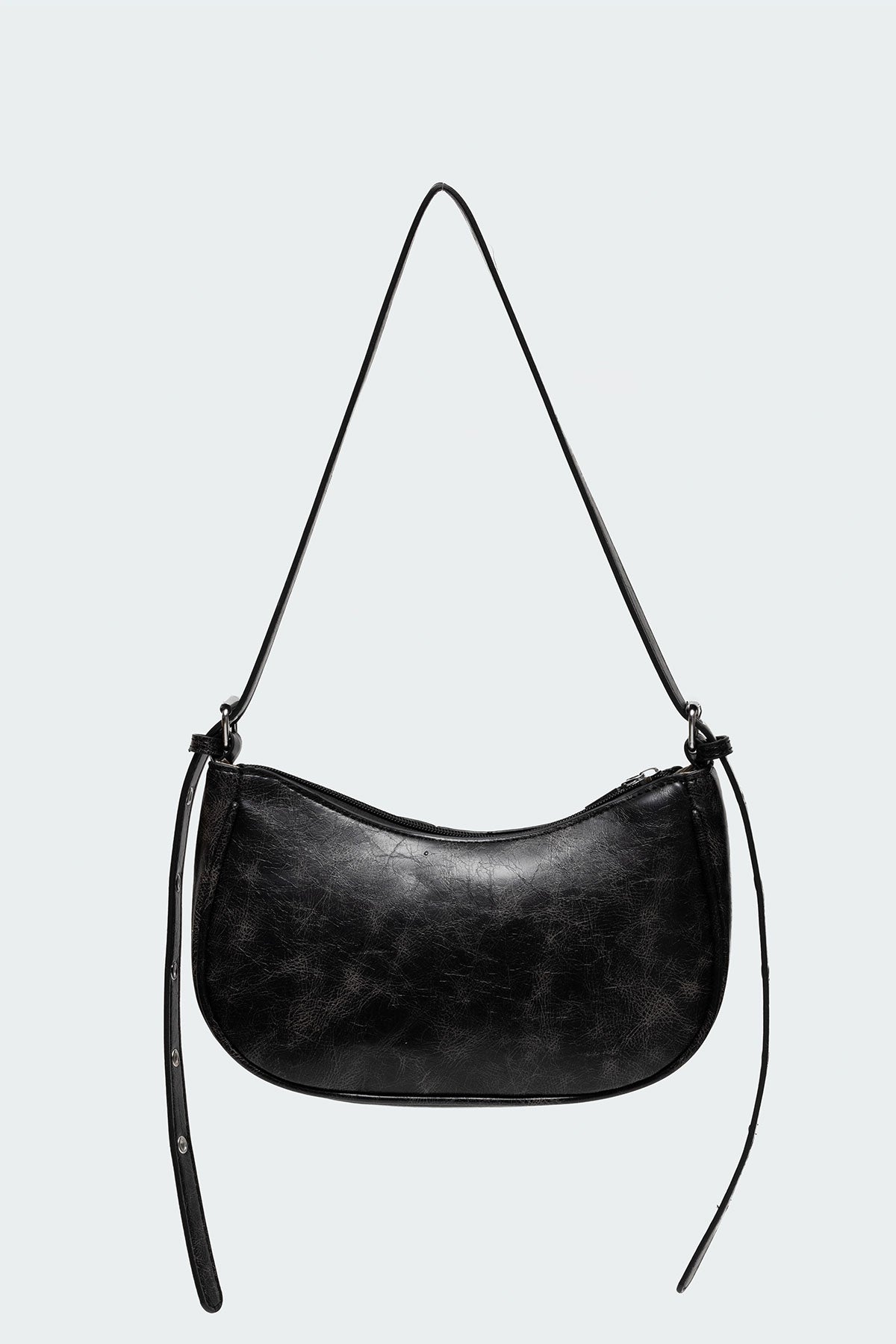 Utility Buckle Shoulder Bag