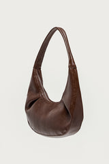 So Chic Faux Leather Shoulder Bag