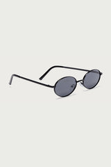 Naomie Oval Metal Sunglasses