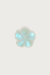 Iridescent Flower Claw Clip