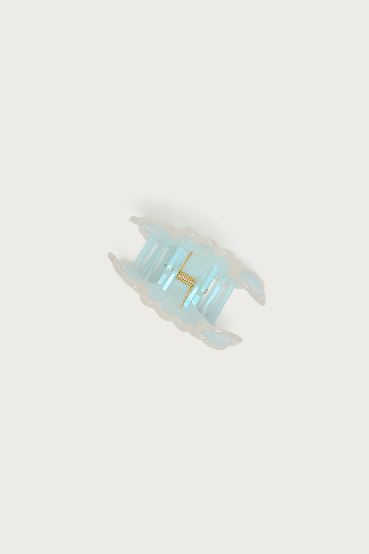 Iridescent Flower Claw Clip