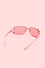Barbie™ Rhinestone Rectangle Sunglasses