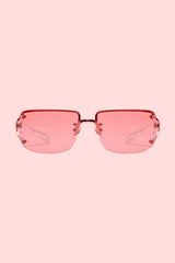 Barbie™ Rhinestone Rectangle Sunglasses