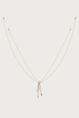 Pearly Bead Layered Body Chain