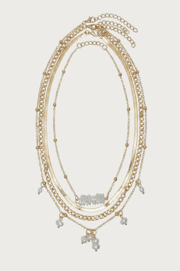 Pearly Chain Necklace Pack