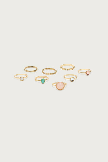 Dainty Gemstone Ring Pack