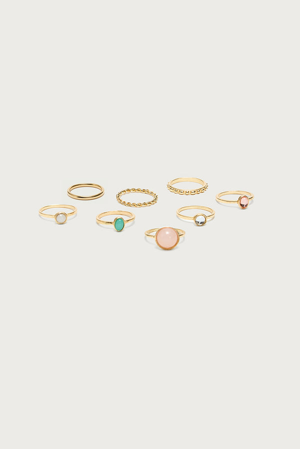 Dainty Gemstone Ring Pack