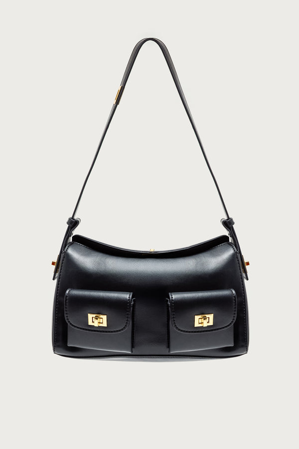 Booked & Busy Faux Leather Bag