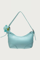 Hibiscus Flower Faux Leather Bag
