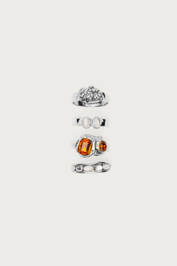 Mixed Gemstone Ring Pack