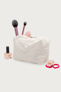 Eyelet Makeup Pouch Bag