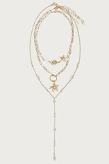 Pearly Coastal Necklace Set