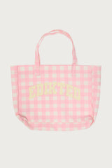 Edikted Gingham Tote Bag