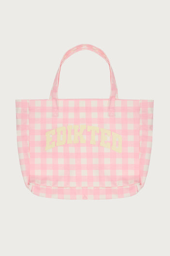 Edikted Gingham Tote Bag