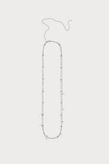 Gem & Bead Double Belly Chain
