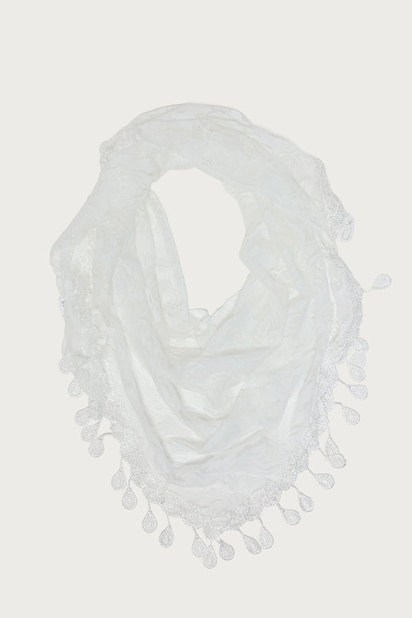 Lover Floral Sheer Lace Waist Scarf