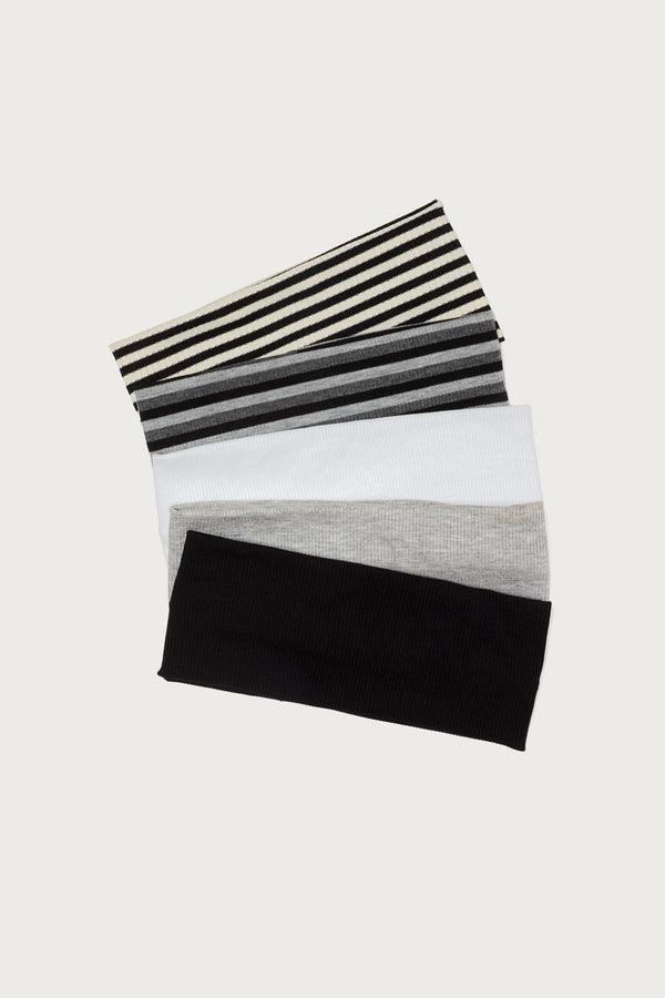 Assorted Striped Headband Pack