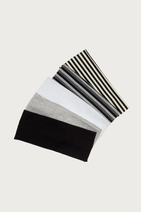 Assorted Striped Headband Pack