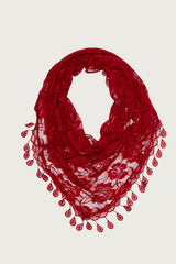 Lover Floral Sheer Lace Waist Scarf