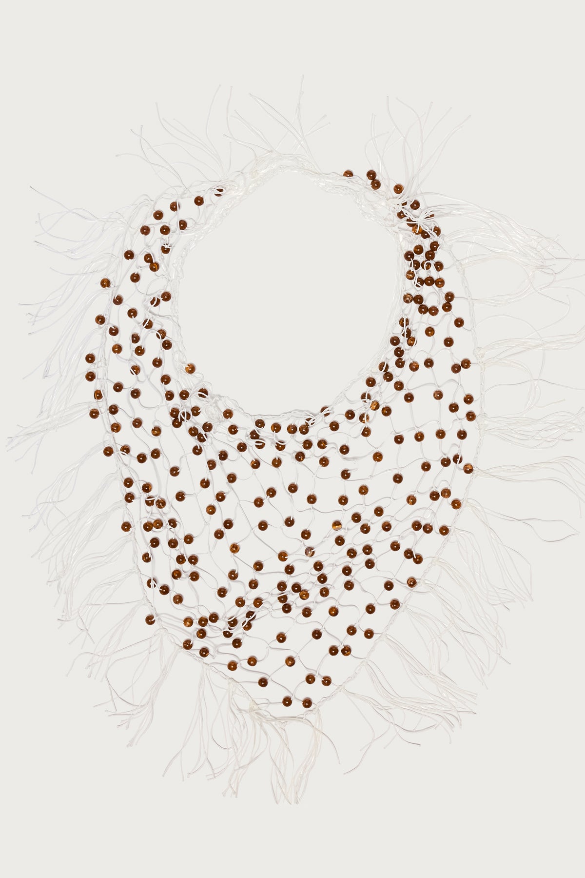 Bead Fringe Waist Scarf