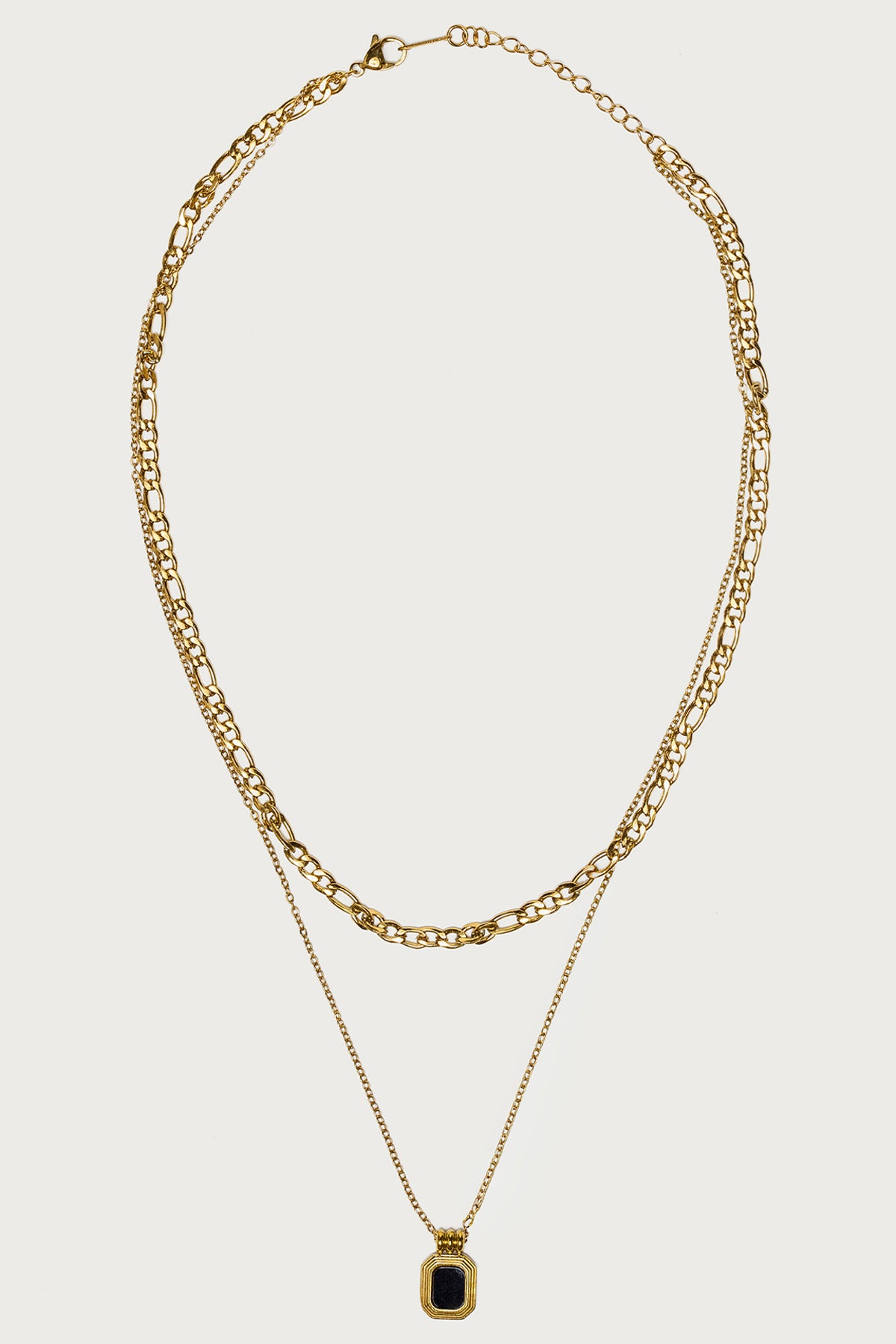 Layered Gemstone Necklace