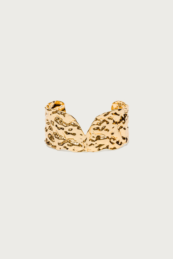 Iliz Hammered Look Arm Cuff