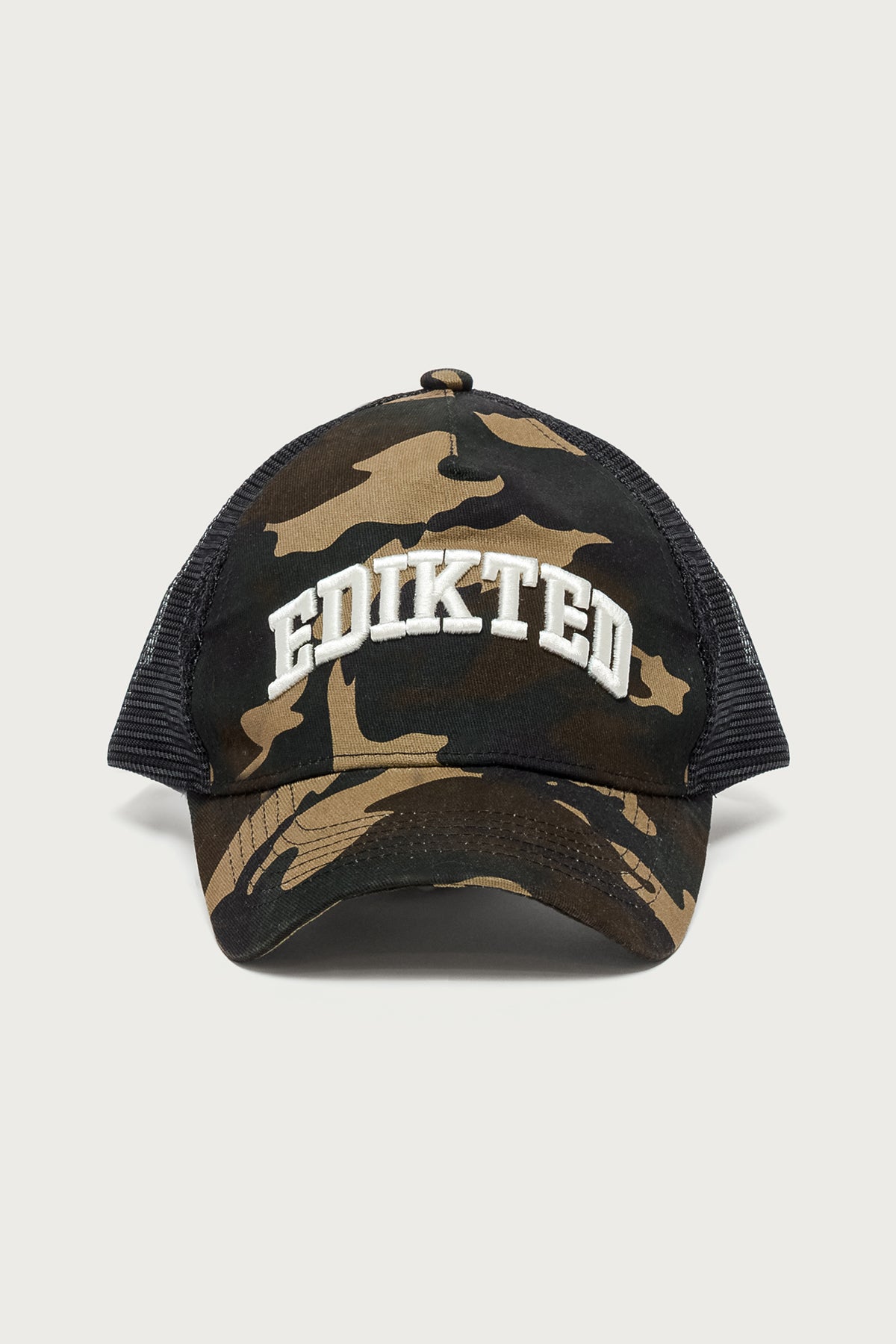 Edikted Core Camo Trucker Hat