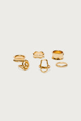 Diva Assorted Abstract Ring Pack