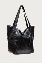 Faux Leather Studded Bag