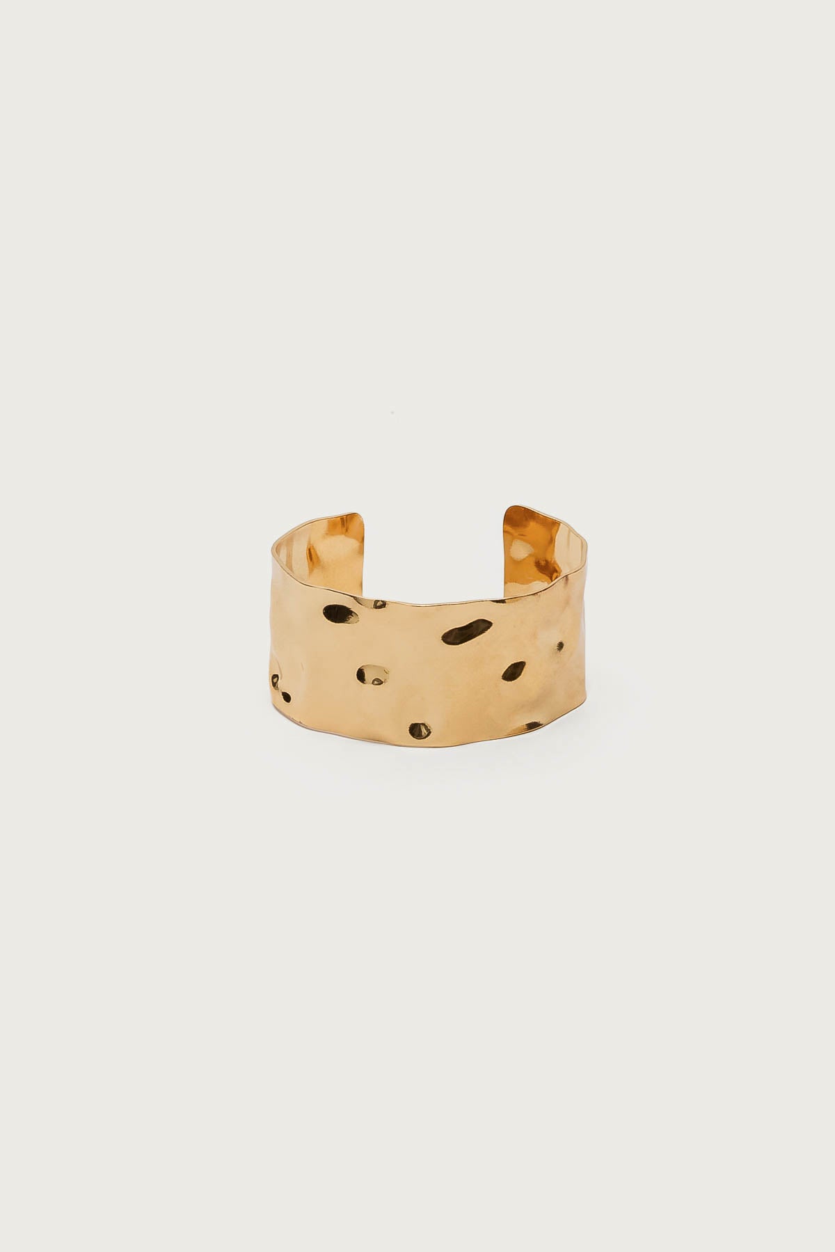 Hammered Look Arm Cuff