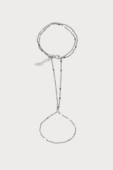 Dainty Disc Hand Chain