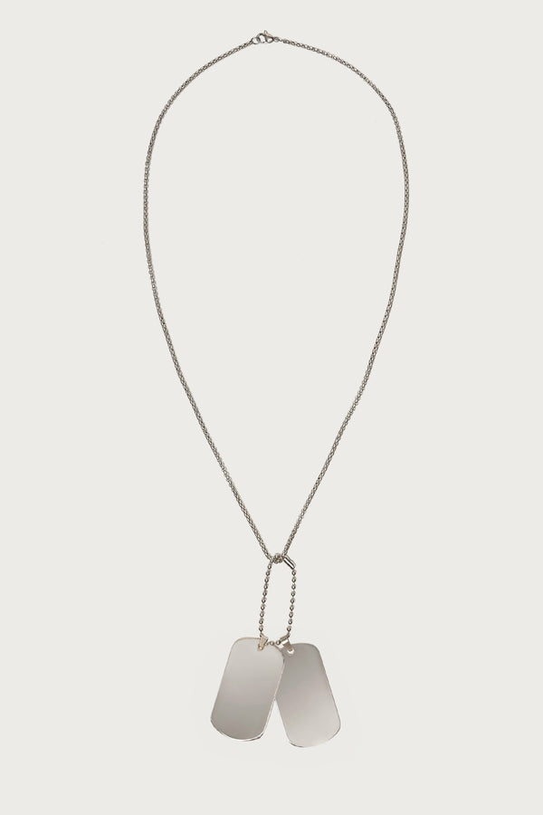 Army Girl Dog Tag Necklace