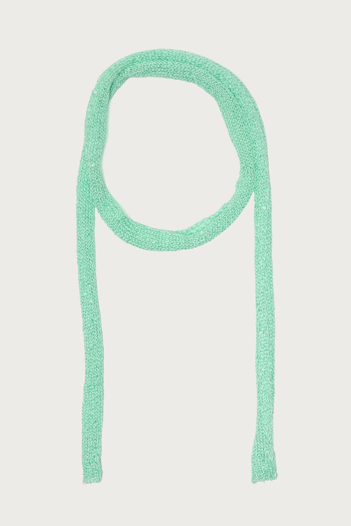 Rockstar Sequin Knit Skinny Scarf