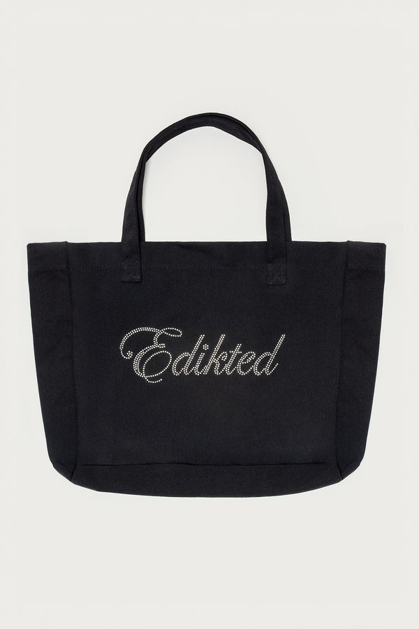 Edikted Rhinestone Tote Bag