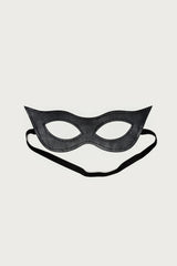 Faux Leather Undercover Eye Mask