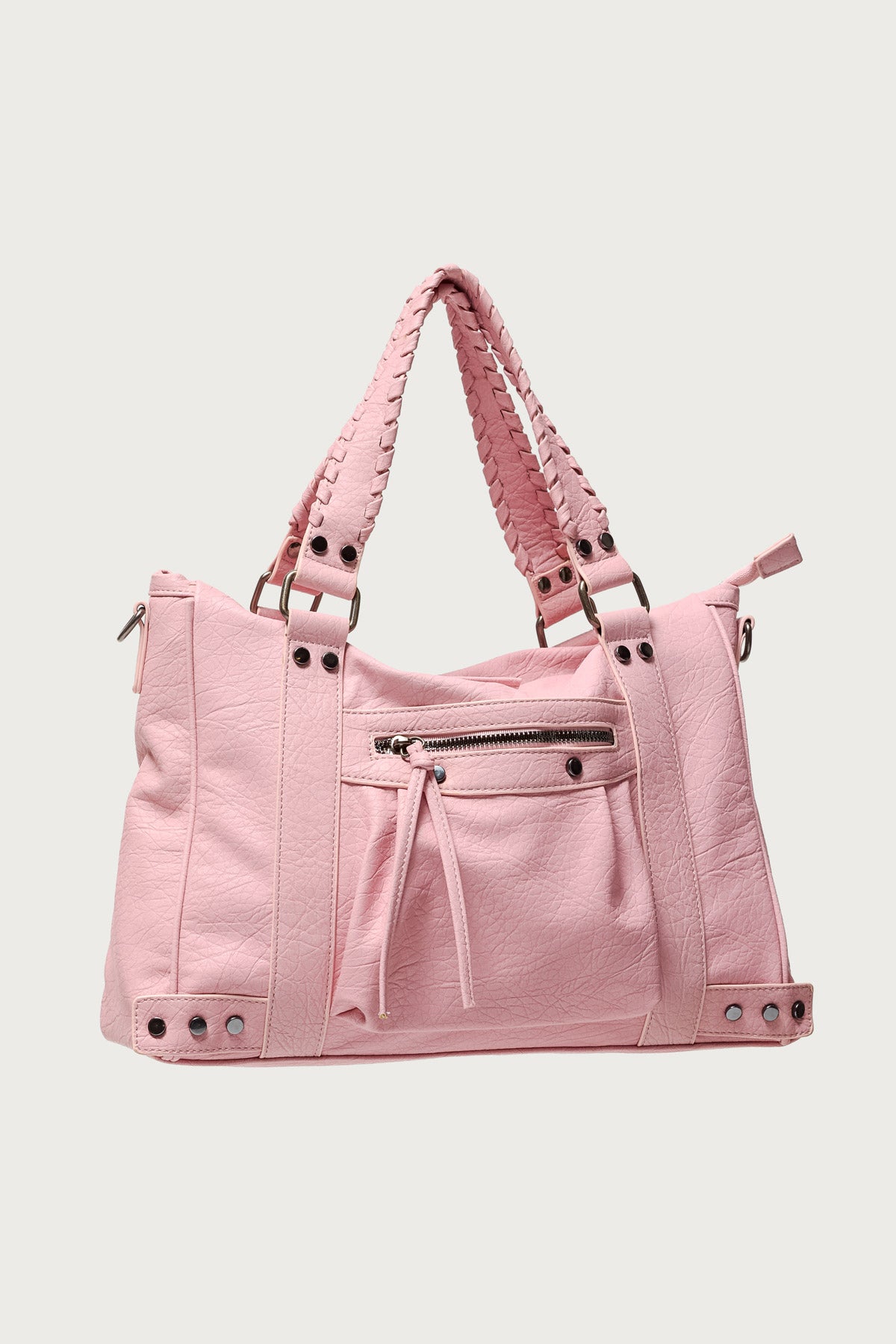 Oliviah Stud Faux Leather Bag