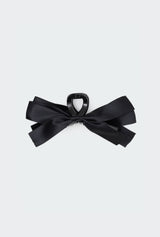 Satin Bow Hair Clip