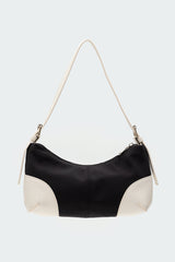 Tuxedo Contrast Nylon Bag