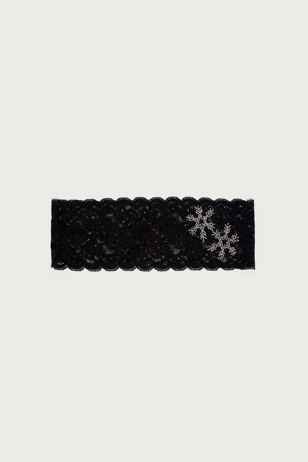 Lace Snowflake Headband view 2