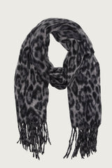 Chunky Leopard Scarf