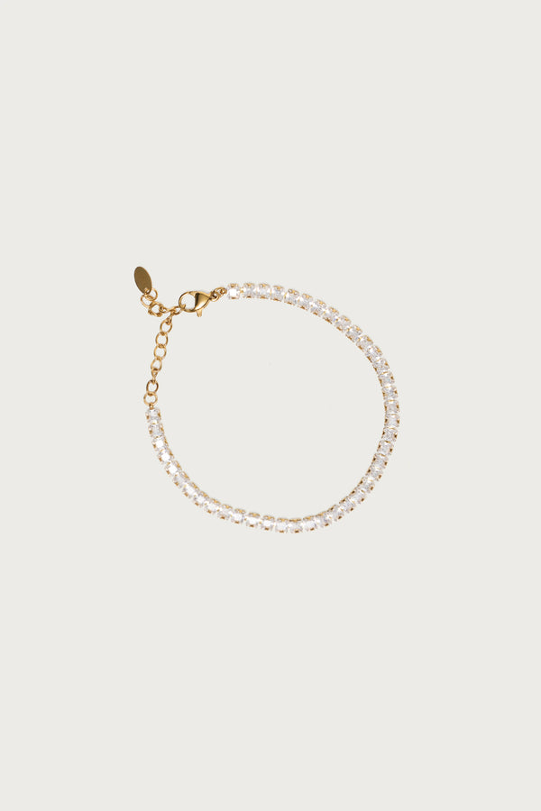 Dainty Rhinestone Bracelet view 2