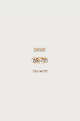 Rhinestone Ring Set