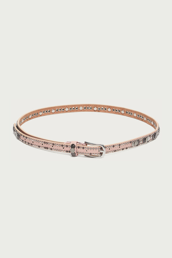 Get Studded Faux Leather Belt view 2