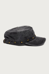 Star Studded Military Hat
