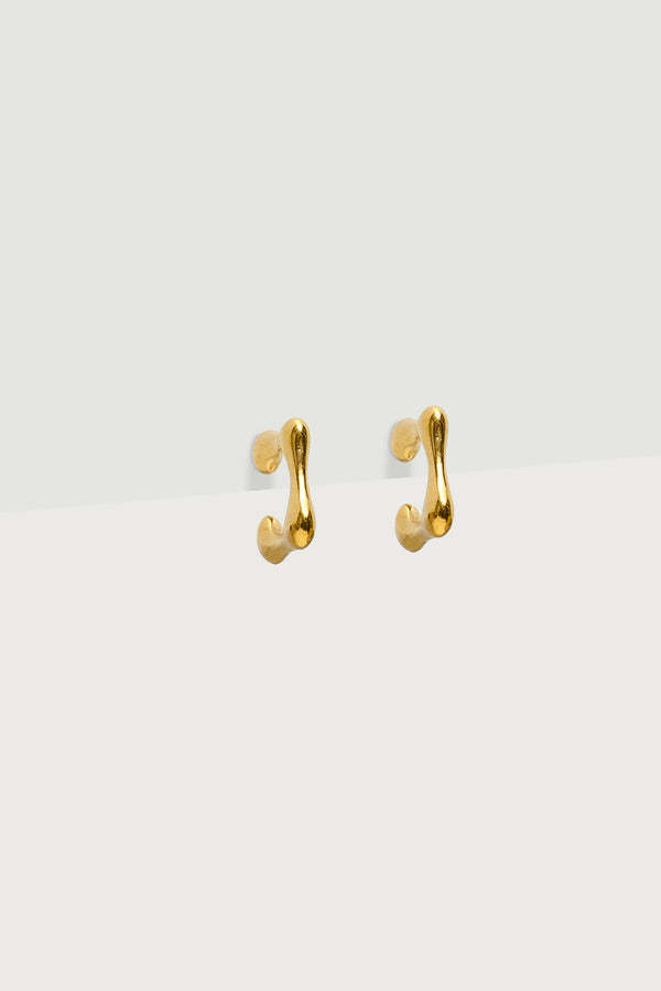 Molten Square Earrings view 2