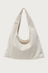 Ruffled Faux Suede Shoulder Bag