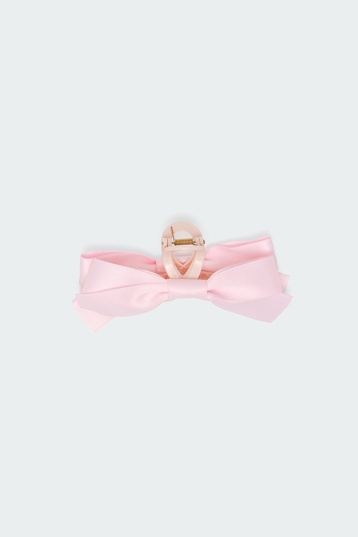 Satin Bow Hair Clip